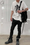 BORIS BIDJAN SABERI BLACK BACKPACK TOTE BAG1 F1406B+FMM20036